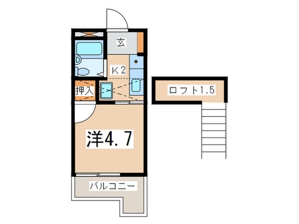 セトルフラット戸塚の物件間取画像